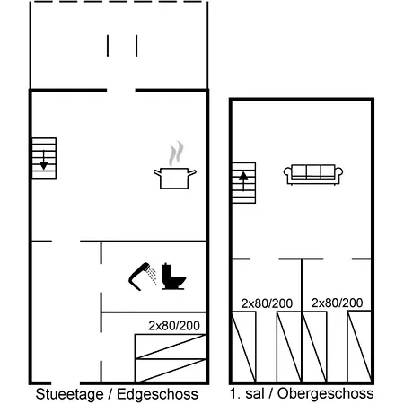 Ester - 2-3km From The Sea By Interhome דירה Sønderby